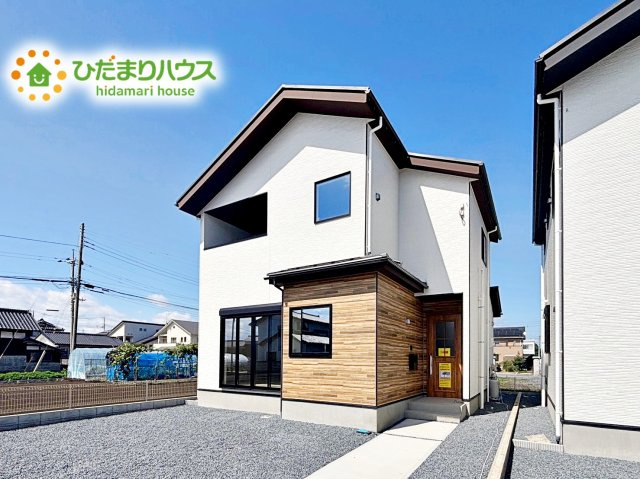 【外観】 | ひたちなか市高場1期　新築戸建　1号棟 | まもなく完成予定♪同じ施工例の物件見学も可能です！