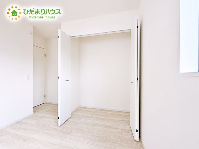 【収納】 | ひたちなか市高場1期　新築戸建　2号棟 | 各部屋にしっかり収納を完備しています♪陽当たりの良い部屋で落ち着いた時間が過ごせます。