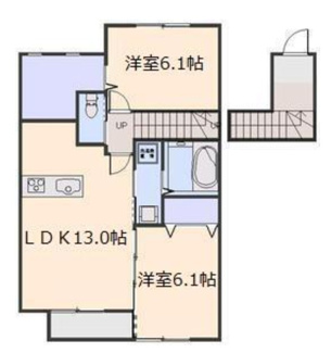 【間取り】 | ロイヤルカーサ | 間取りです。