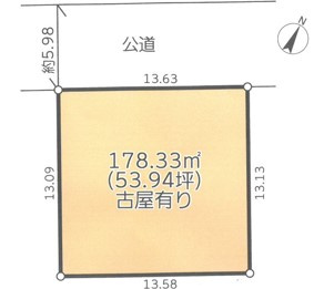 【土地図】 | 藤澤市西俣野売地