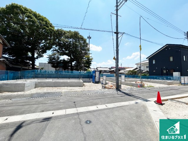 生駒郡斑鳩町服部　新築一戸建ての外観|是非一度お問合せ下さい。お待ちしております。