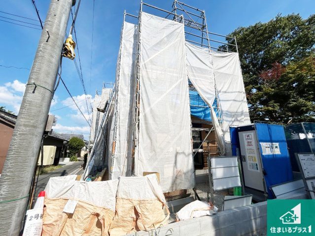 ●生駒郡斑鳩町服部　新築一戸建ての外観|是非一度お問合せ下さい。お待ちしております。