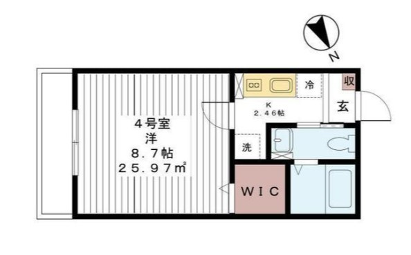 AJ津田沼IIIの間取り