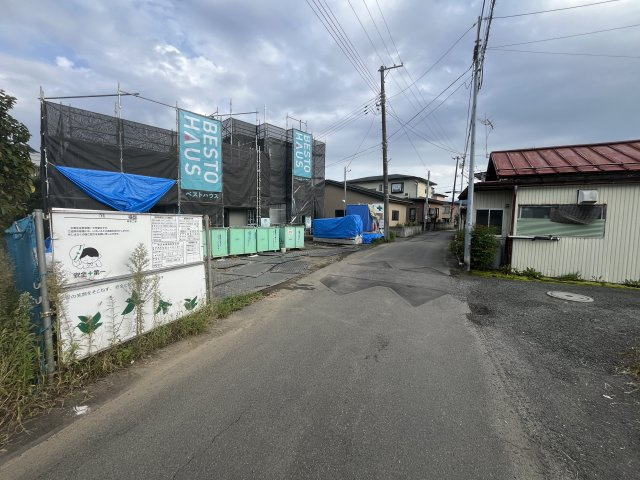 上山市長清水1-18-21　Aの前面道路含む現地写真|9/20撮影