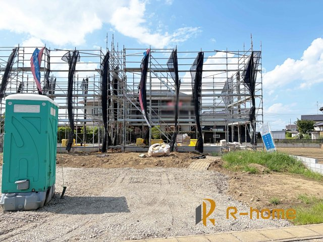 常総市本石下第13　新築戸建て　1号棟の外観|ご予約を頂ければ、『平日』はもちろん『早朝』や『夜間』もご見学可能です♪お気軽にお申し付けください♪