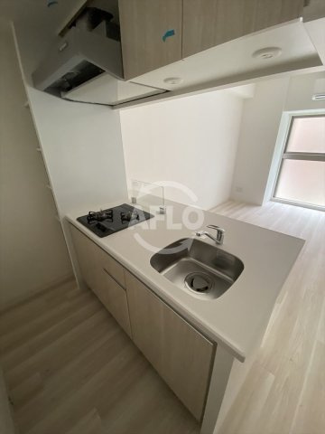 LaDouceur谷町のキッチン|La Douceur谷町　2口ガスシステムキッチン