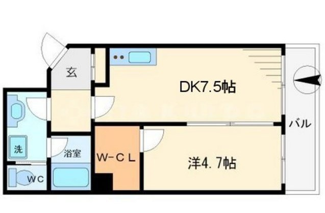 アーバネックス南堀江の間取り|アーバネックス南堀江　間取り
