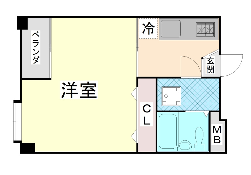 ピアシティ魚崎の間取り
