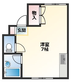 【間取り】 | コートヴェルデ | バストイレ別です！