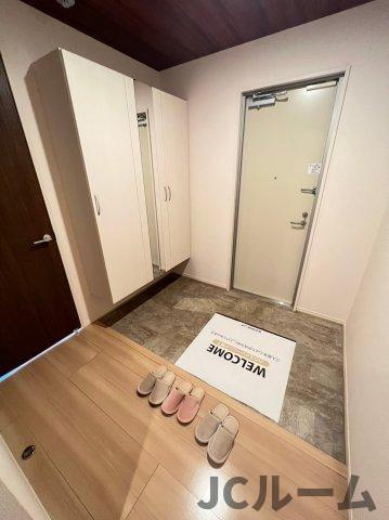 セレーノクローバーの玄関