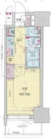 プレサンス新栄アーバンフローの間取り