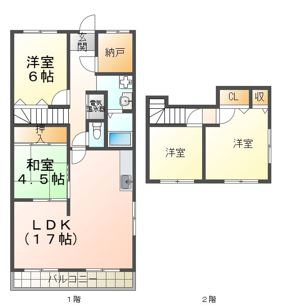 マリンハイム塩屋の間取り