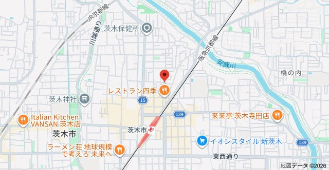 プリティハウスの地図