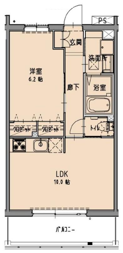 レジェンダリー甲子園浦風町の間取り