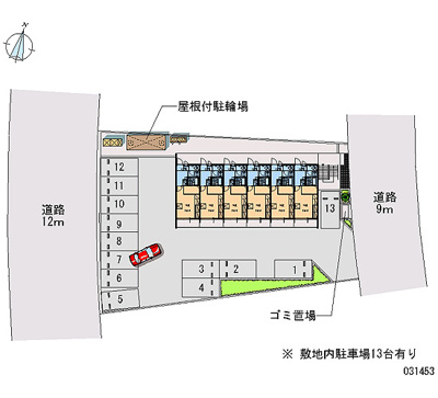 【駐車場】 | レオパレスエクセルスペース