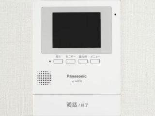 八代郡氷川町鹿野の中古一戸建のセキュリティ|新品交換　カラーモニター付きインターホン