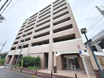 【外観】 | ミラージュパレス北田辺 | 近鉄南大阪線「北田辺」駅まで徒歩４分♪JR阪和線「美章園」駅まで徒歩９分♪大阪メトロ谷町線「田辺」駅まで徒歩１２分♪３沿線利用可能！毎日の通勤や通学に便利！