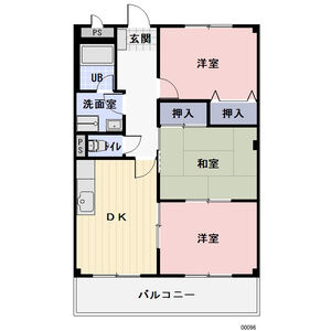 リンピア志水の間取り