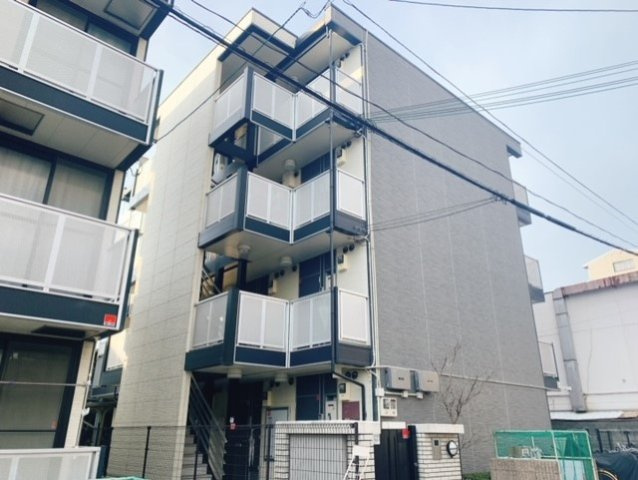 レオパレス夢眠舎の外観|大阪公立大学杉本キャンパスおよそ徒歩2分