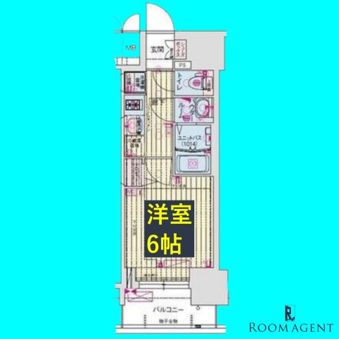 プレサンス葵デュリスの間取り