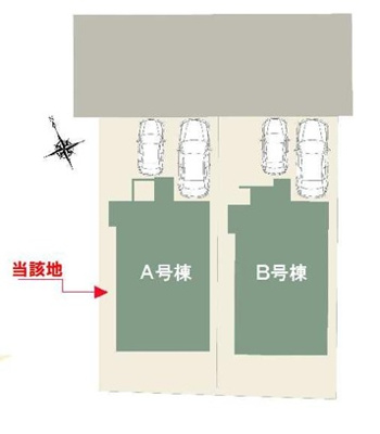【区画図】 | 高槻市奥天神町2丁目　新築戸建