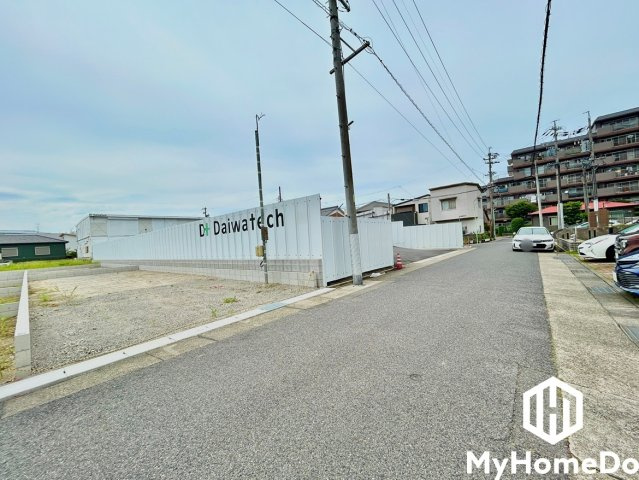 西区大野木　11期の前面道路含む現地写真