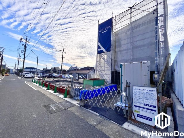 西区大野木　11期の前面道路含む現地写真