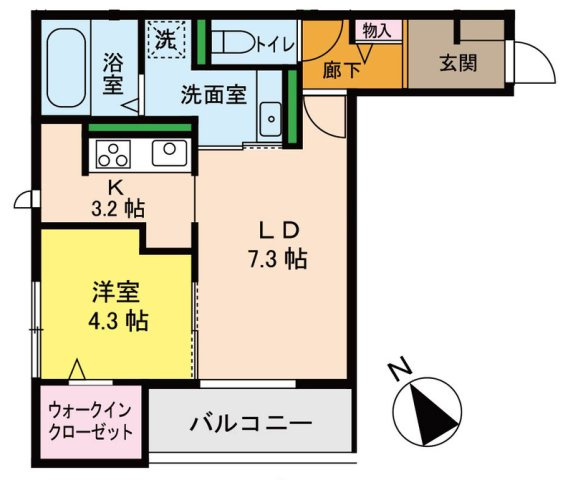 【間取り】 | ARETE野芥駅東
