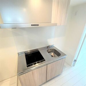 ARKS町屋のキッチン|コンパクトなキッチンで掃除もラクラク