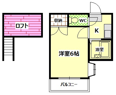 バリュージュ船越の間取り