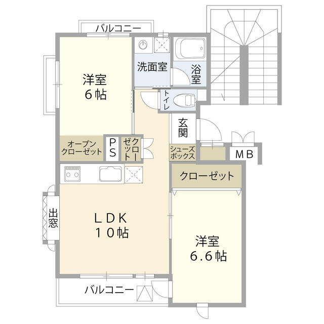 グランヴィル新座レジデンスの間取り