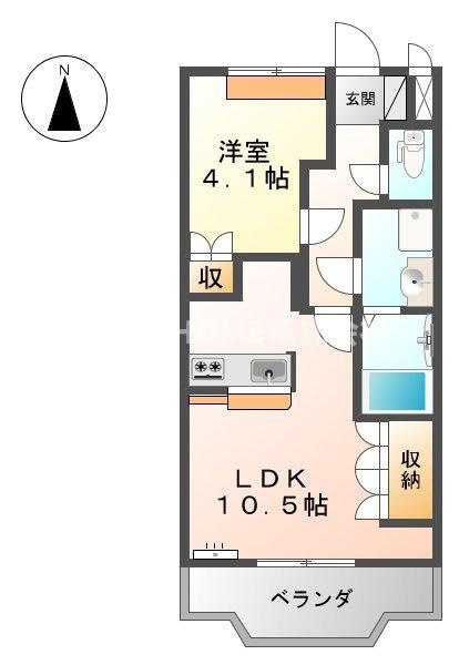 Reizvoll Villa（ライツフォル・ヴィラ）の間取り|カップル・新婚さんにオススメの間取りです♪