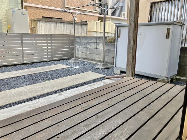 三輪野山戸建のバルコニー