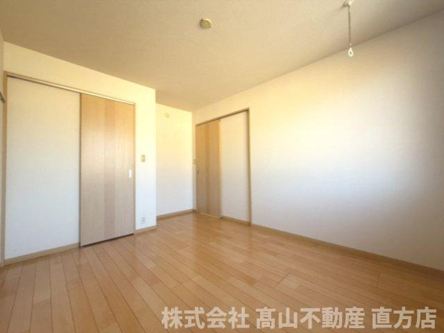 宮若市本城のアパートの寝室