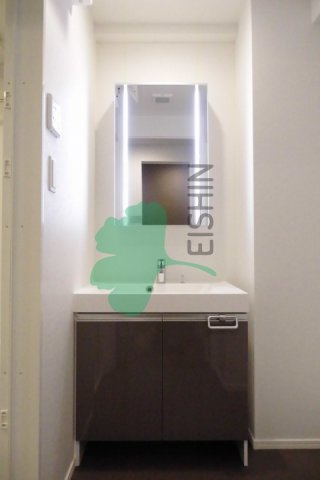 エンクレスト博多EAST PARK(エンクレスト博多イーストパーク)の洗面所|シンプルで使いやすい洗面台です！