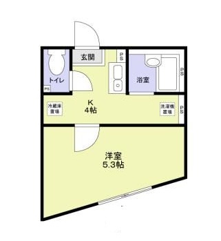 エミール生麦の間取り|間取りです。