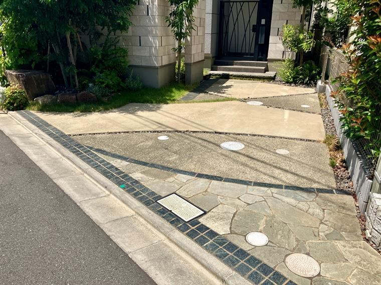 高井戸東戸建の駐車場