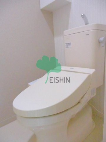 アストラル東比恵のトイレ|清潔感のあるトイレです。