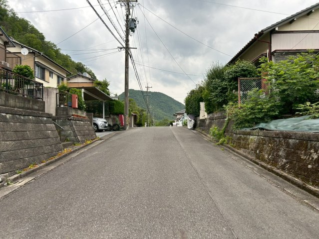 売土地　岐阜市日野南2丁目　58.48坪の前面道路含む現地写真