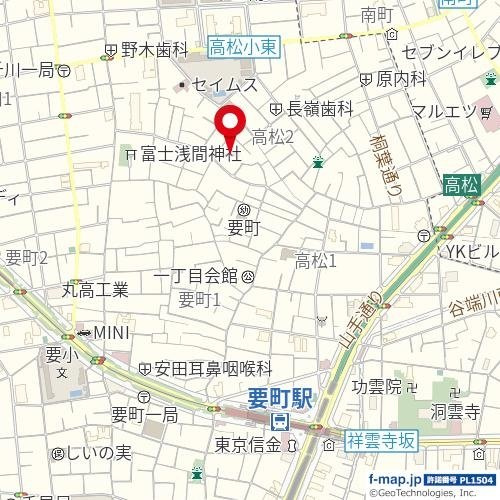 マルティプレックス要町の地図