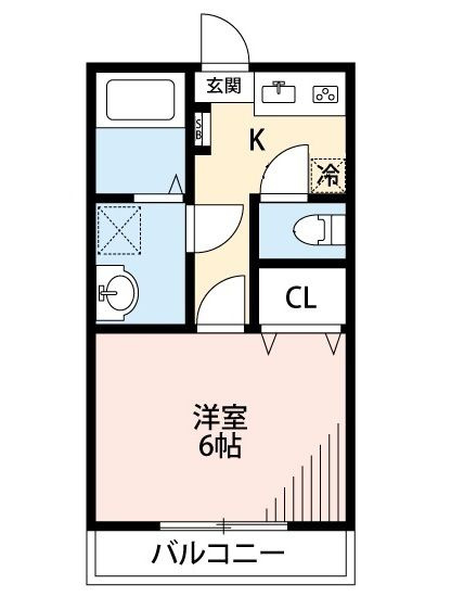 Kハウス・Rの間取り