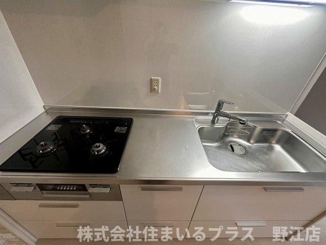 グランピア中央のキッチン