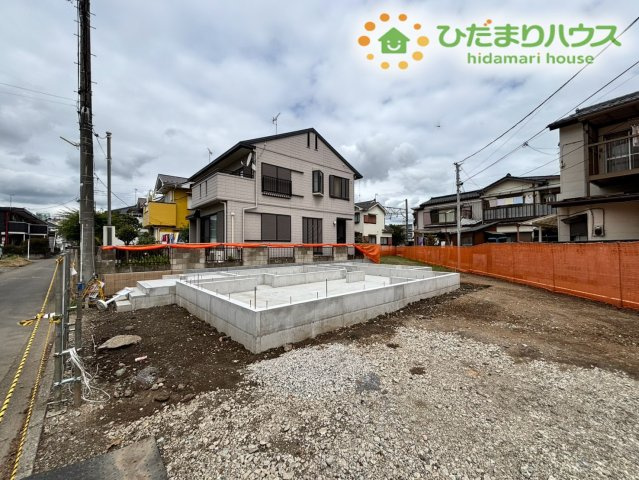 鴻巣市箕田　新築一戸建て　ブルーミングガーデン01の外観