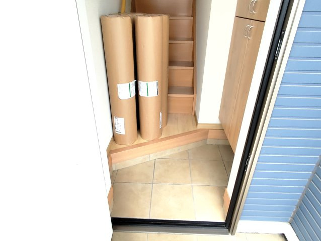 CASA BLUの玄関