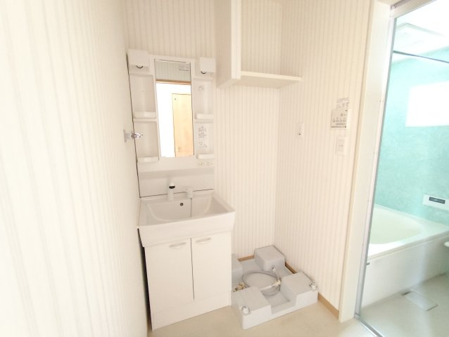 CASA BLUの洗面所