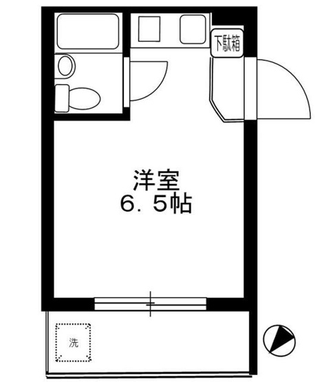 【間取り】 | シティコーポ東山