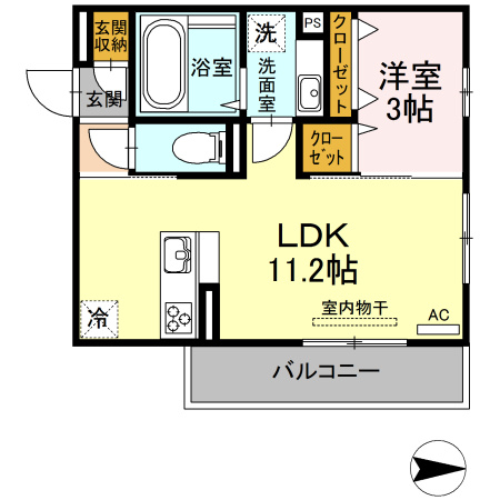 コンフォールの間取り