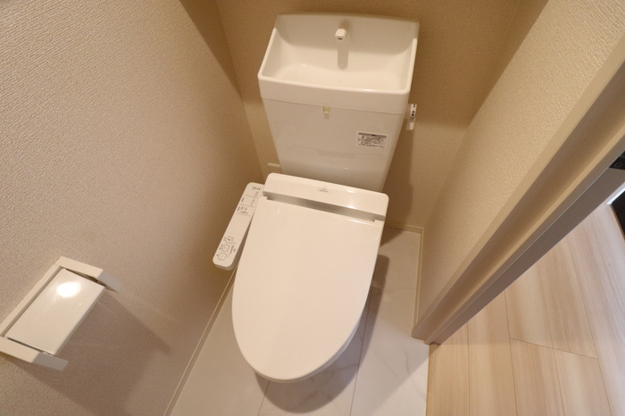 熊本市中央区子飼本町のアパートのトイレ
