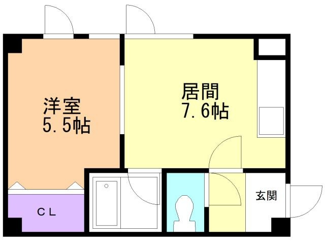 casa beareの間取り