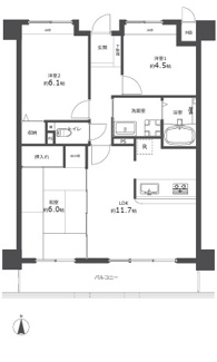  | 【ライオンズマンション原第3】仲介手数料無料！原小学校・原中学校